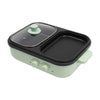 Electric Hot Pot With Grill Area Multi-purpose Hot Pot 2-In-1 Dual Temperature Control