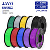 JAYO PLA + 3D Filament 1.75MM 10 Rolls PLA PLUS 3D Printer Filament Neatly Wound 3D Printing Filament 1.1kg Spool High Toughness