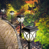 2pcs Led Solar Lawn Lights Outdoor Lamp Waterproof Warm Light Garden Courtyard For Walkway Path Villa Landscape Lights