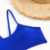 Sexy Woman Swimsuits 2025 Summer Swimwear Women's Bikinis for Female Two Pieces Beach Wear Solid Color Bikinis Set Bathing Suit