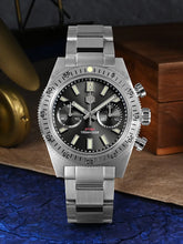 Load image into Gallery viewer, San Martin Men Watch 62mas Chronograph 40mm Fashion Business Luxury ST1901 Manual Mechanical Watches Sapphire 10Bar Luminous
