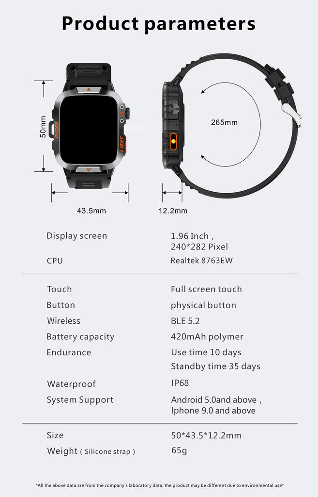 LIGE New Outdoor Military Smart Watch Men 420mAh LED Flashlight Heart Rate Sleep Health Monitoring Sport Fitness Smartwatch 2025