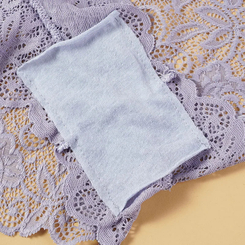 Ladies Lace Sexy Underpants Lingerie Women Lace Low-Rise Boyshort Panties Girls Floral Underwear Lingerie Breathable Panties