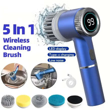 Laai beeld in Galery-kyker, Wireless Electric cleaning brush powerful IPX7 waterproof USB rechargeable automatic handheld cleaner multi function household
