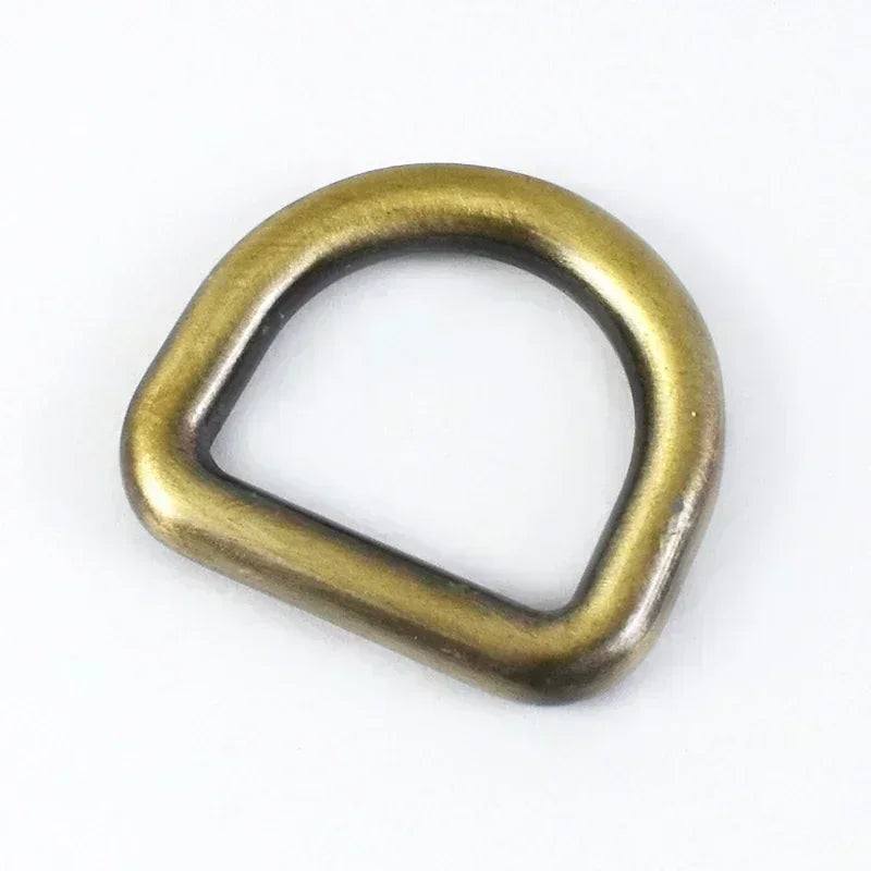 10Pcs 10-50mm Metal O D Rings Buckles for Bag Strap Belt Pet Dog Leash Backpack Webbing Ring Clasp DIY Leather Craft Accessories