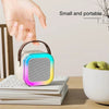 Karaoke Wireless Portable Bluetooth Speaker With Microphone Machine Mini Lamp Caixa De Som Sound Box Music Small Blootooth Mp3