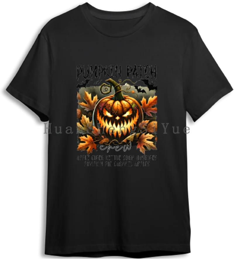 Ironed Sticker Clothing DTF Thanksgiving Halloween Fashion T-shirt Hoodie DIY Jacket Patch Is Waterproof