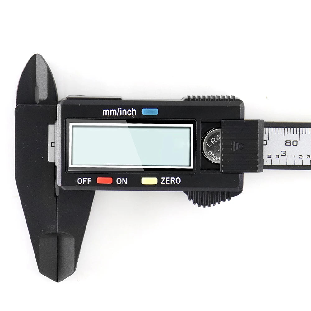 150mm 100mm  0.1mm Electronic Digital Caliper Measuring Tool Vernier Micrometer Measuring Tool Depth Gauge Instrument Pachometer