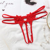 Sexy Ladies Lace G String Underwear Women Embroidery Low waist Thongs Hollow G-String Panties Women Intimates Underpants Female