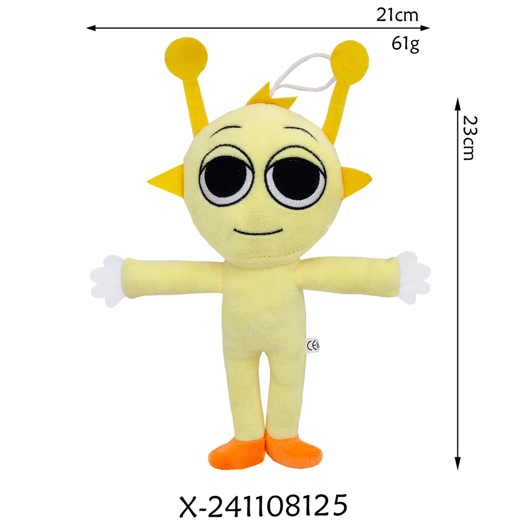 Sprunki Plush Toys Sprunki  Plush Doll Sprunki Game Cartoon Pillow Kids Birthday Gifts Stuffed Dolls Christmas Gift