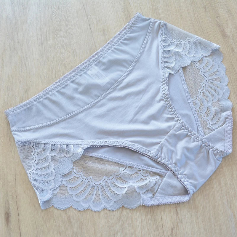 Plus size underpanties Fashion underwear Girl Briefs Pink Ladies Underpanty Comfortable Briefs Women's Panties Lingries