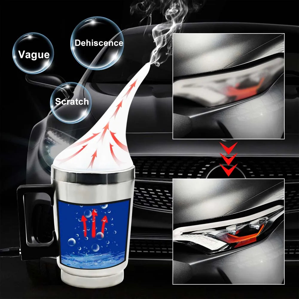 Top 800g Car Headlight Chemical Polishing Kit Liquid Polymer Headlights Refurbishment Scratch Repair Headlights Restoration Kit