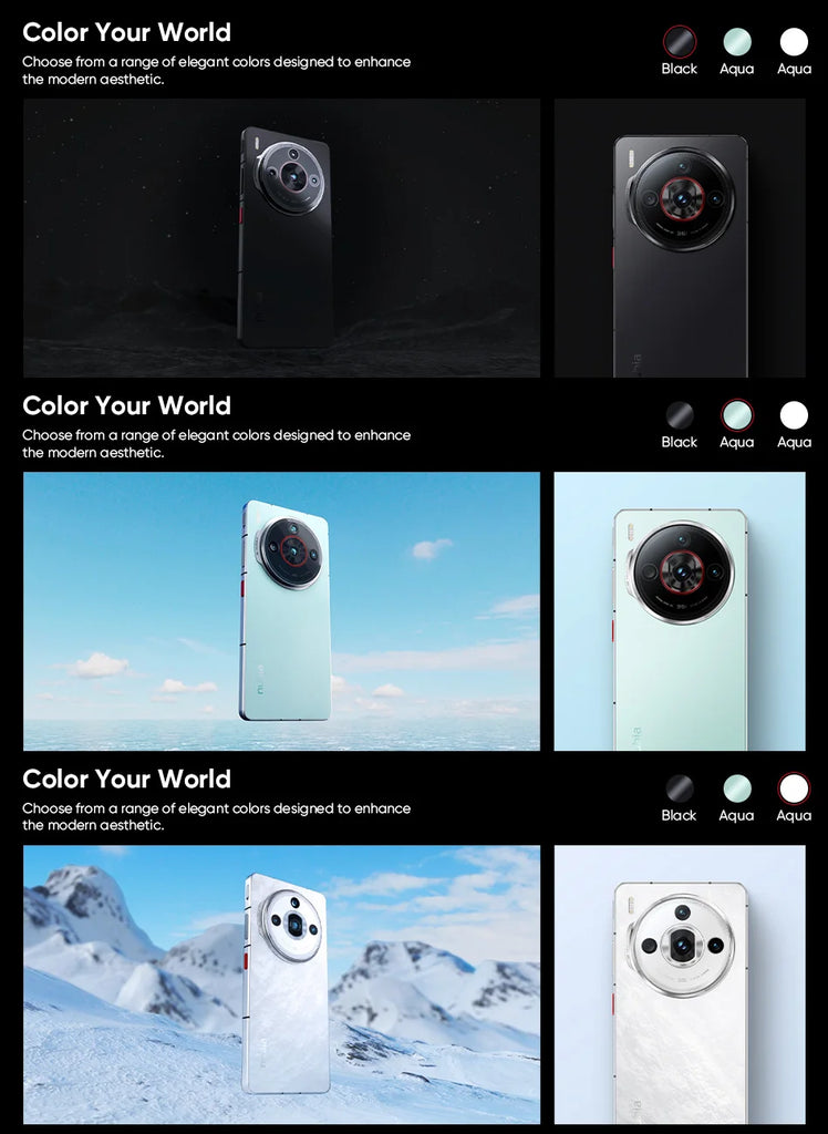 Zte Nubia Z60S Pro 5g Smartphone Snapdragon 8 Gen 2 6.78'' 120Hz Oled Screen 80W Fast Charging 50Mp Camera Android 14 Google Play Global Version