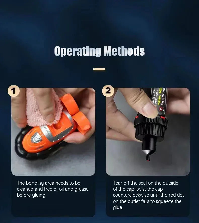 Extra Strong Glue For Plastic Welding Wood Metal Glass Ceramic Efficient Repair Glue Multi-Functional Oily Super Universal Glue