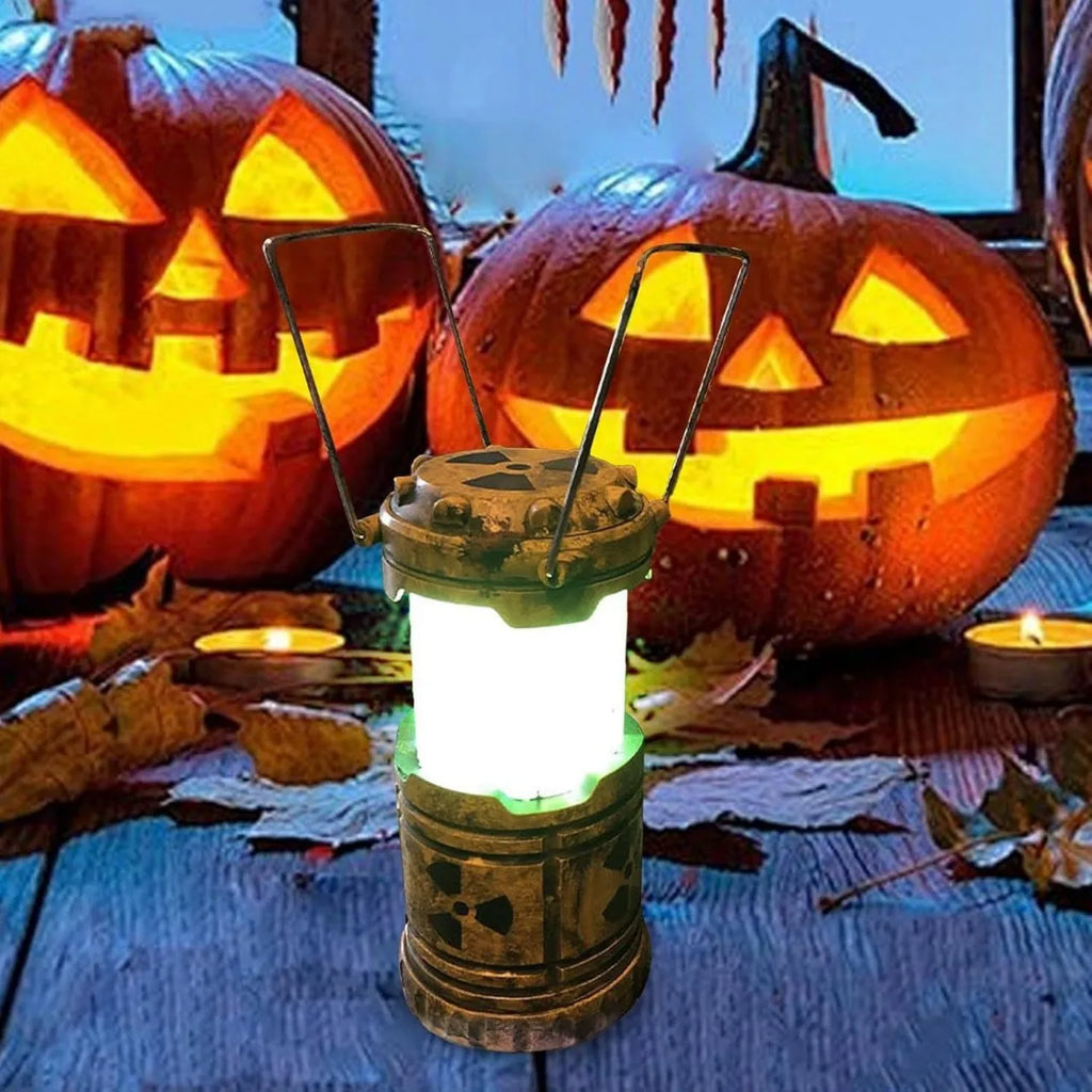 Mini Simulation Nuclear Reactor Night Light Gift Handheld Camping Light Halloween Gift Glowing Lantern Home Decor Party Prop