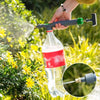 Adjustable Drinking Bottle Sprayer Watering Nozzle Sprinkler Pressure Fogging Nozzle Gardening Tools