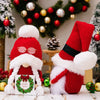 Knitted Christmas Gnome Plush Faceless Doll Forest Old Man Gnome Natal Ornament Christmas Decorations Home Navidad New Year Gift
