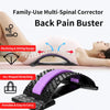 Back Stretcher Multi-Level Adjustable Massager Waist Neck Fitness Lumbar Cervical Spine Cervical Spine Support Massager Tools