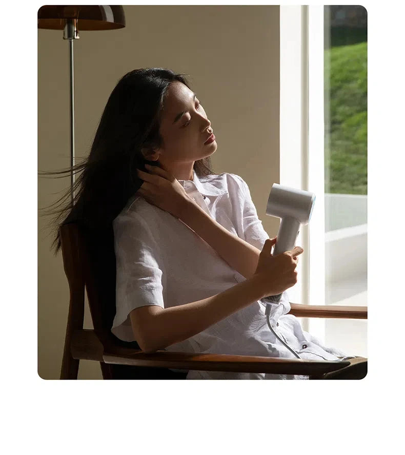 XIAOMI High Speed Hair Dryer H501 Negative Ion Hair Care 110000 Rpm Dry 220V CN Version (With EU Adapter) 62m/s wind speed