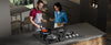 60cm Built-in Gas Hob 4 Burner | Auto Thermocouple & Safety Lock | 4-Zone Tempered Glass 8060W with Auto Ignition
