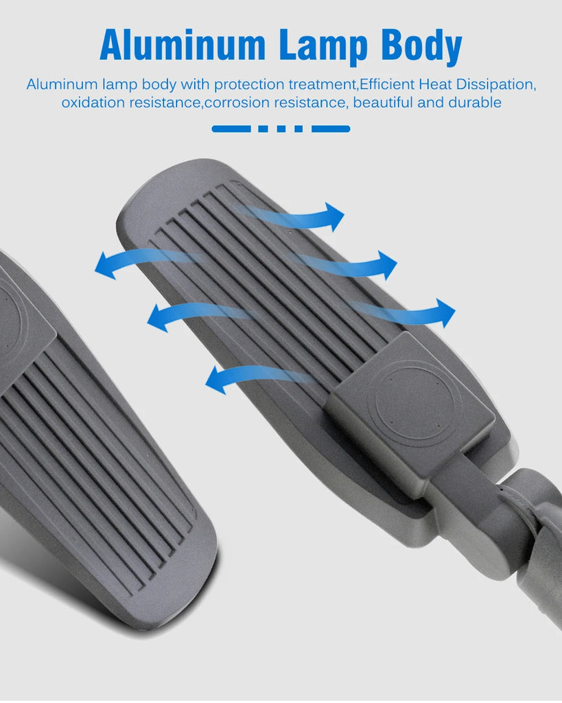 New Outdoor Street Lightf 50W 100W 150W 200W High Power Ultra Bright Waterproof Garage Courtyard Lighting Spotlight