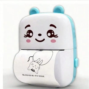 Mini impressora térmica sem fio Bluetooth, impressora térmica portátil de etiquetas inteligentes, impressora sem fio adesivo