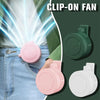 Portable Fan Clip-on Wearable Neck Fan 3-speed Belt Fan Powered By Rechargeable Battery USB Rechargeable Pocket Fan 360 Degree