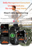 LIGE New Outdoor Military Smart Watch Men 420mAh LED Flashlight Heart Rate Sleep Health Monitoring Sport Fitness Smartwatch 2025
