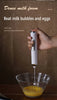 Portable Rechargeable Electric Milk Frother Foam Maker Handheld Foamer High Speeds Drink Mixer Coffee Frothing Wand whisk