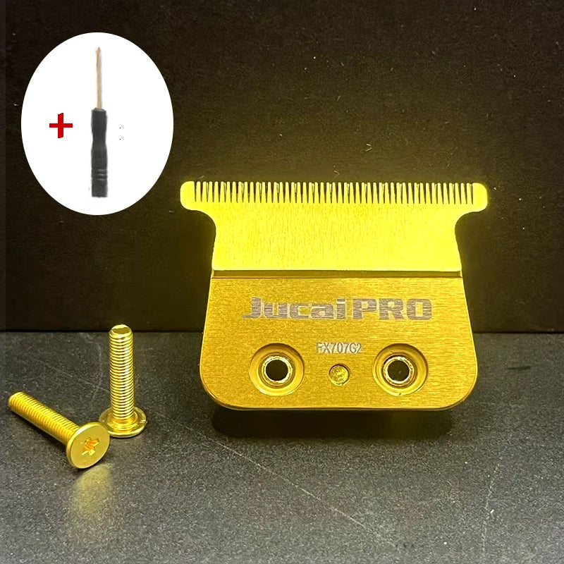Jucai PRO Blade Original High Carbon Steel Titanium Coated FX707G2 Bit for Jucai PRO F7878 FF1T Trimmer High Quality DLC Blade