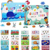 Yeahbo Busy Book for Kids 2 3 4 5 Year Old Girls Boys, Montessori Toys, Toddler Educational Toys Gifts for 2-5 Year Old Kids