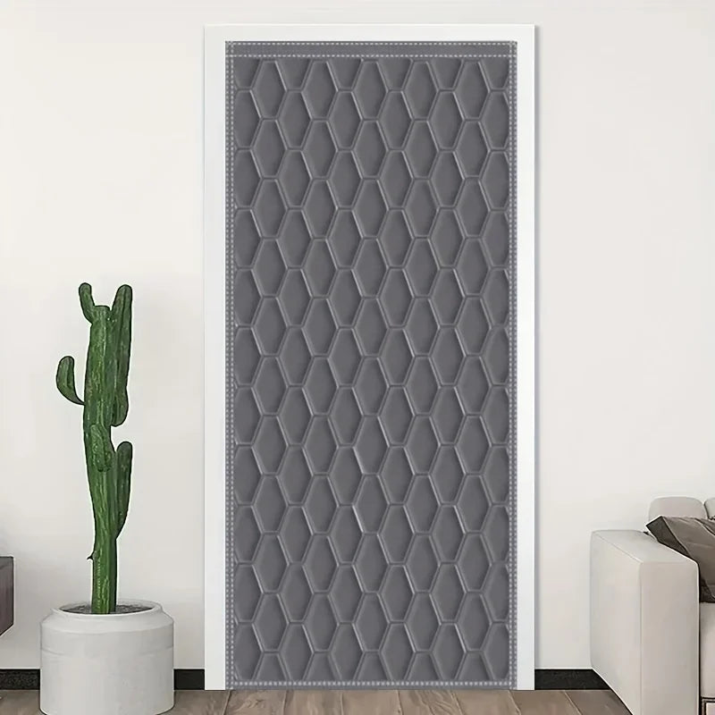 Winter Home Door Curtains Are Soundproof and Cold Resistant, Providing Privacy and Warmth Insulation for Families