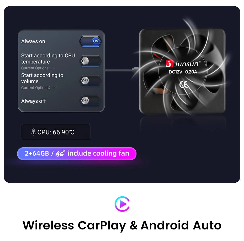 Junsun Wireless CarPlay for Apple Android Auto Car Radio for BMW E46 M3 X5 1998-2006 GPS RDS Touch Screen