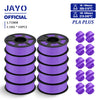 JAYO PLA + 3D Filament 1.75MM 10 Rolls PLA PLUS 3D Printer Filament Neatly Wound 3D Printing Filament 1.1kg Spool High Toughness