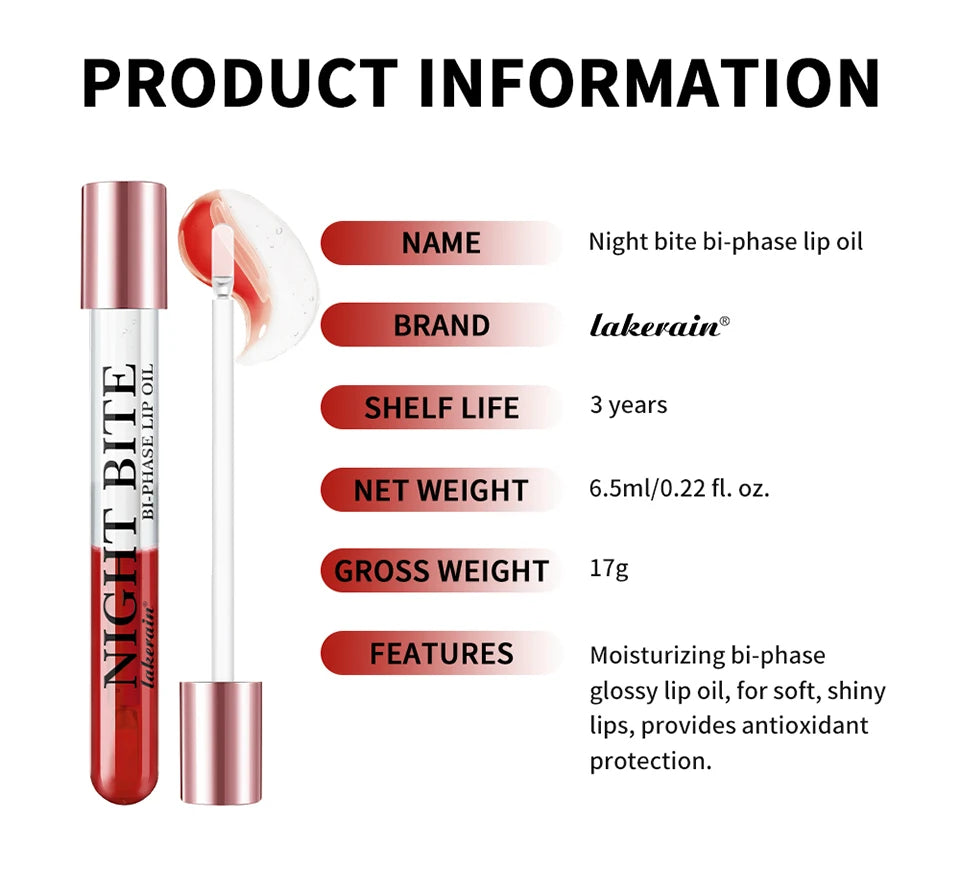 Pink Lip Gloss Transparent Lip Oil Moisturizing Reducing Lip Lines Nourishes Lips Waterproof Long-lasting Liquid Lips Cosmetics