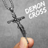 Retro Demon Satan Cross Stainless Steel Men Necklaces Pendant Chain Punk For Women Fashion Jewelry Gifts Wholesale Dropshiping
