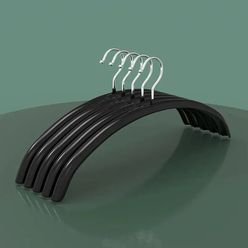 5PCS Impregnated Plastic Semi-circle Adult Clothes Hanging No Trace Non-slip Bolting Clothes