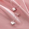 Geometric Heart-shaped Earrings For Women Girls Fashion Hollow Heart Hoop Earrings Jewelry Accessories