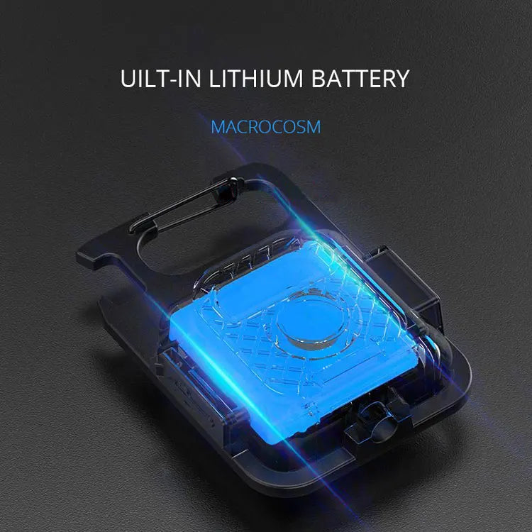 COB LED Mini Flashlight Super Bright EDC Keychain Light Outdoor Emergency Camping Pocket Lamp With Tail Magnet Corkscrew