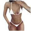 Suit Set For Women Bikini Super Sexy Three Point Lace Swimsuit Underwear Lace Up Thong Split Bathing Suits Seaside Beachwear