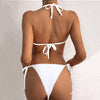 Suit Set For Women Bikini Super Sexy Three Point Lace Swimsuit Underwear Lace Up Thong Split Bathing Suits Seaside Beachwear