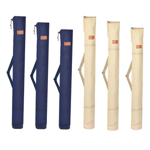 Portable Folding Fishing Rod Bag Multifunctional Fishing Tackle Storage Bag Large Capacity Fishing Gear Accessories Storage Bag