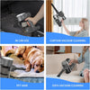 Pet Friendly-Cordless Vacuum Cleaners,6-in-1 Stick Vacuum Up to 40 Mins Runtime,30Kpa for Home/Carpet/Hardwood Floor/Pet Hair