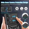 Case for OPPO Reno 11F 11 10 5G Pro Camera Lens Cover Phone Case Ring Stand Armor TPU Antill Silicone Rotate Cover