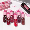SHAQINUO Lustrous, tender and watery lip gloss, water-rich glass lips, mirror-like light makeup