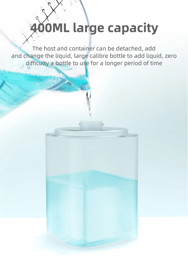 Automatic Soap Dispenser Infrared Sensing Foam Hand Sanitizer USB Rechargeable Foaming Hand Soap Dispenser For Home Bathrooms