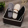 Winter Home Slippers Couple Indoor Shoes Thicken Warm Cotton Slippers Women Men House Slides Non-slip Bedroom Floor Slipper