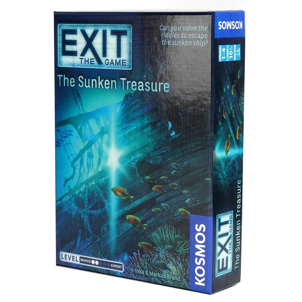 EXIT: Dead Man on the Orient Express, Mystery Solving Card Game, Family Games for Game Night, Party Games for Adults and Kids