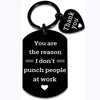 Thank You Appreciation Best Friend Gift for Women Work Bestie Funny Coworker Keychain for Retirement Leaving Farewell Colleagues