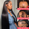 250 Density Straight 13x6 HD Black Lace Frontal Wigs 5x5 Glueless 30 40 Inch 13x4 Lace Front Human Hair Wig Bone Closure Wear Go